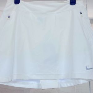 White Nike Golf Skirt
